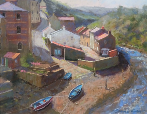 Staithes from Cowbar