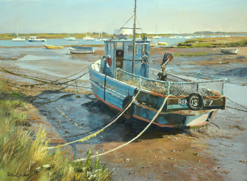 Summer Mooring, Brancaster Staithe