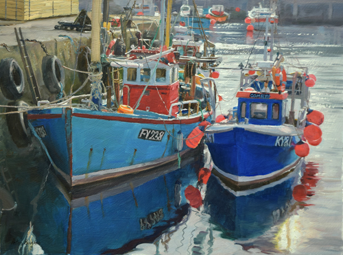 Working Boats at Mevagissey