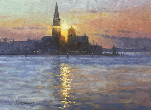 Sunset over San Giorgio, Venice