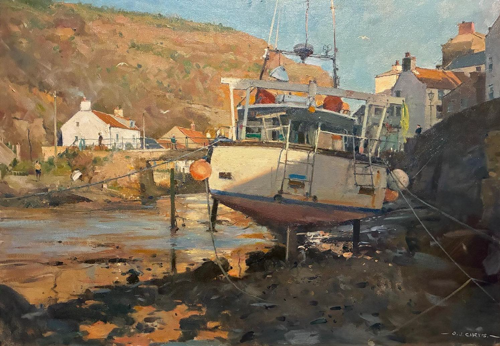 Winter Reflections Staithes