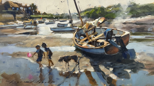 Low Tide Explorers, Burnham Overy Staithe
