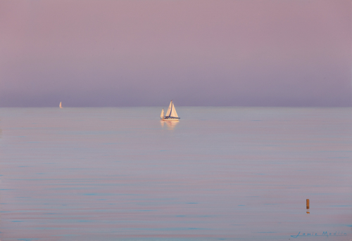 Barely a breath... Falmouth Bay