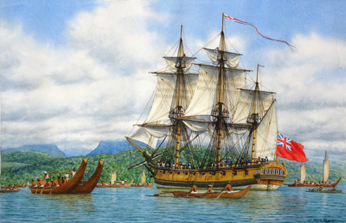 The Discovery of Tahiti