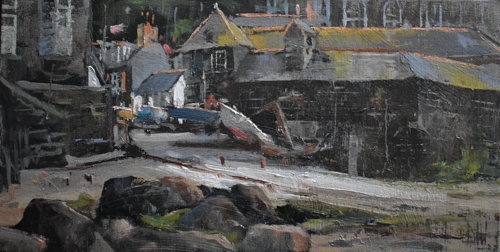 Overcast, Port Isaac