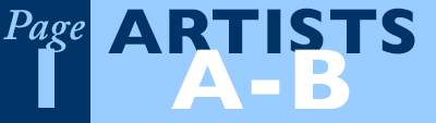 Select Artists A to B