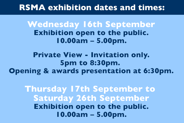 RSMA Exhibition Info & Dates