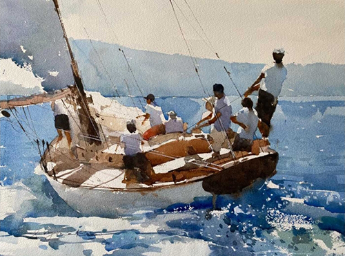 Srirangam Mohankumar - Sailing Midday